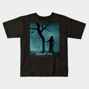 LukjanovArt Horror Paranormal Stories Merch Kids T-Shirt